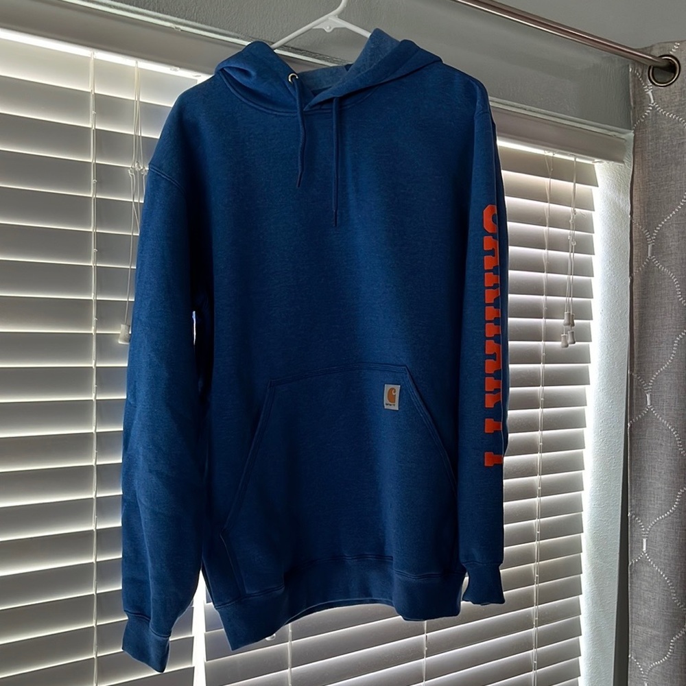 Carhartt blue loose fit mid-weight sweatshirt
